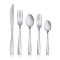 Elisa 20-Piece Flatware Set - Silver Matte Finish, Service for 4