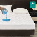 Mainstays Extra Thick Waterproof Mattress Pad - King White