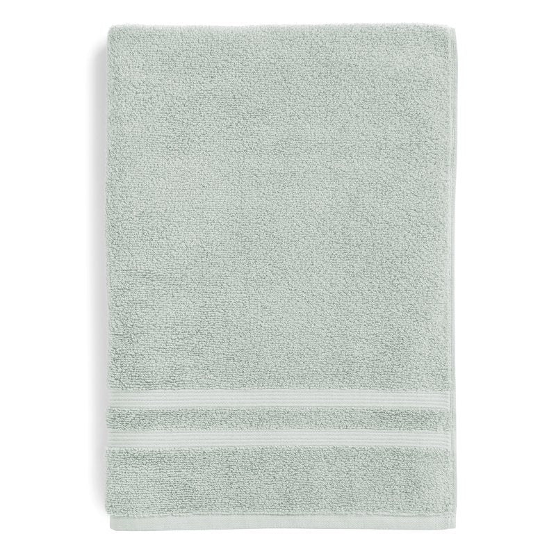 Soft Sea Bath Sheet - 90% Cotton & Recycled Polyester, Oversized 30x62 Inches