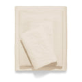 Mainstays King Enzyme Washed Microfiber Bed Sheet Set - Vanilla Dream 4 Pieces