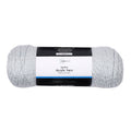 Sparkle Acrylic Yarn - Medium Weight, 5 oz, Platinum Silver