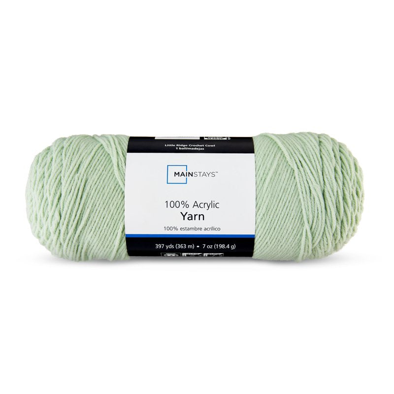 Mainstays 100% Acrylic Yarn - Medium Weight, 7 oz, Pep Splash