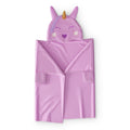 Kids Hooded Plush Throw Blanket - Unicorn, 50x40 Inches, Cozy & Lightweight