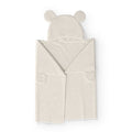Kids Hooded Plush Throw Blanket - White Bear, 50x40 Inches - Cozy & Lightweight