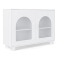 Kids Arched Storage Accent Cabinet with Acrylic Doors