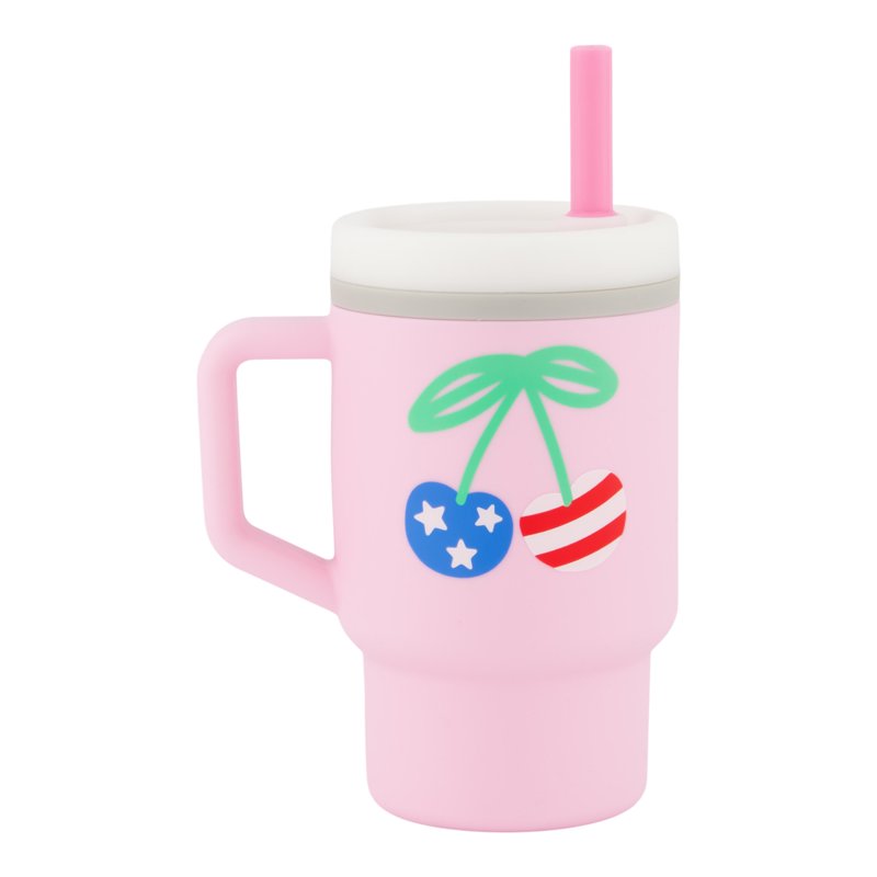 My 1st Tumbler Toddler Training Cup with Straw - Cherry