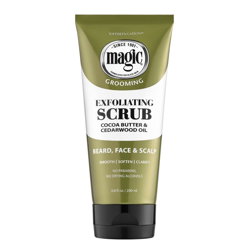 Men's Facial Exfoliating Scrub Butter with Cocoa & Cedarwood Oil - 6.8 fl oz