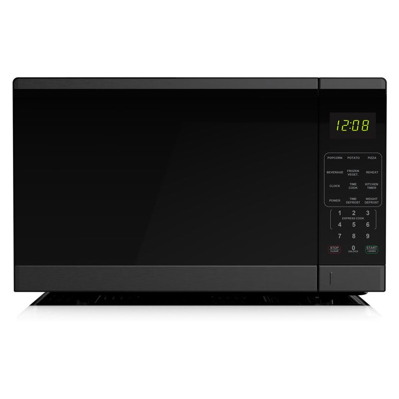 1.1 Cu Ft Countertop Microwave Oven - 1000W, Black
