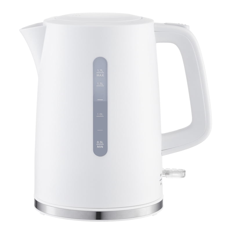 1.7L Electric Kettle - Cordless Water Boiler with Auto Shut-Off, White