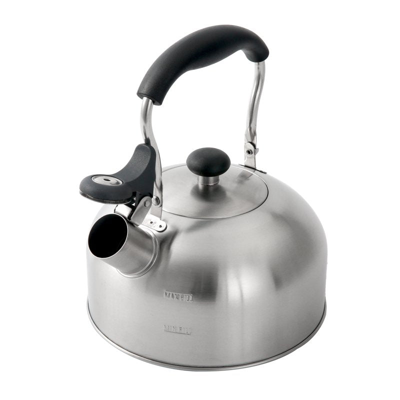 Stainless Steel Teakettle with Whistle - 1.8L