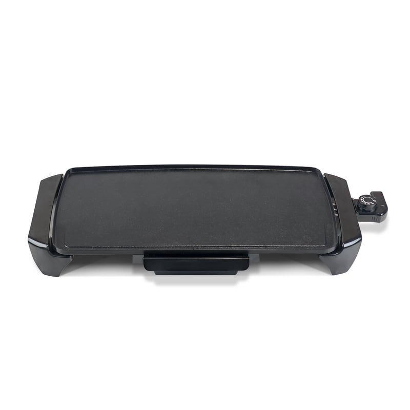 20-Inch Electric Griddle with Non-Stick Ceramic Coating and Temperature Control