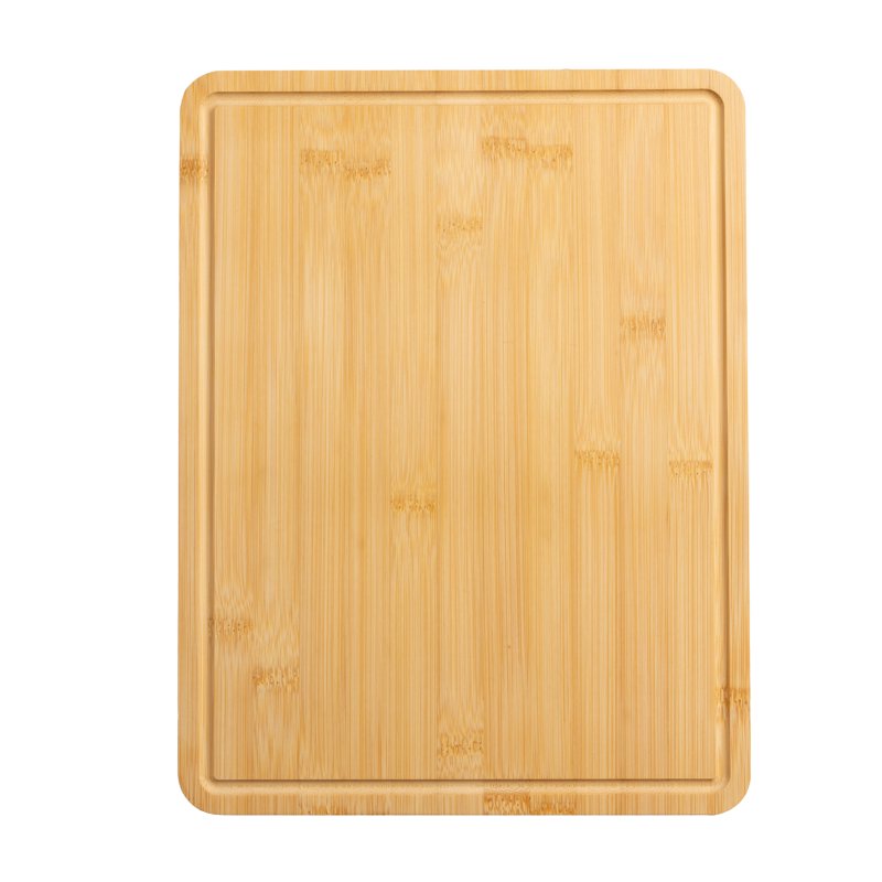 11" x 14.5" Non-Slip Bamboo Cutting Board with Juice Groove - Medium