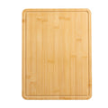 11" x 14.5" Non-Slip Bamboo Cutting Board with Juice Groove - Medium