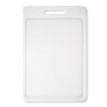 Non-Slip Poly Cutting Board - 12" x 18" with Juice Groove