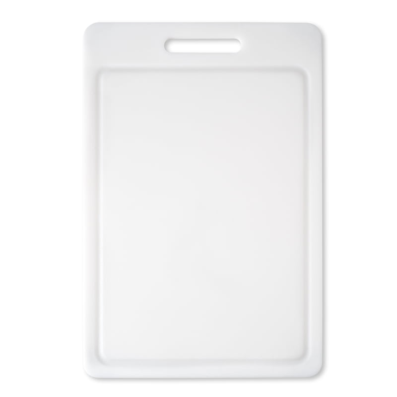 Non-Slip Poly Cutting Board - 12" x 18" with Juice Groove
