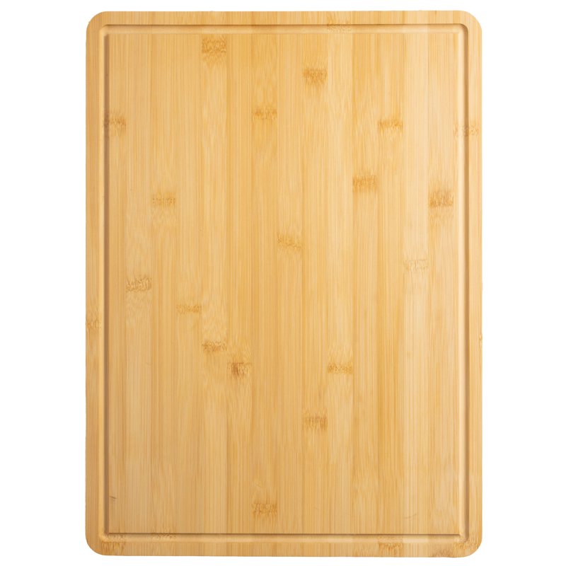 Extra Large Non-Slip Bamboo Cutting Board - 14" x 19.5" with Juice Groove