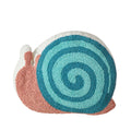 Snail Shaped Decorative Throw Pillow - 16 x 12.5 Inches - Playful Home Accent - Variation of THIS listing