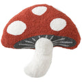 Mushroom Shaped Decorative Pillow - Red Canyon, 17 x 17 Inches - Fun Indoor Accent