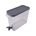 2-Gallon Acrylic Slim Fridge Dispenser - Gray - Single
