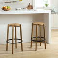Backless Indoor Barstools Set of 2 - 29 in Height