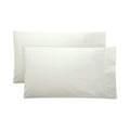Soft Sea Geo Cotton Blend Percale Pillowcase Set - 2 Pieces, Standard/Queen, Merlot, Easy Care