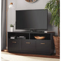 3-Door TV Stand Console for Flat-Panel TVs up to 50"