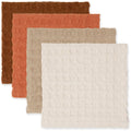 100% Cotton Waffle Dishcloth Set - 4 Pack, Tan