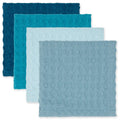 100% Cotton Waffle Dishcloth Set - 4 Piece, Topaz