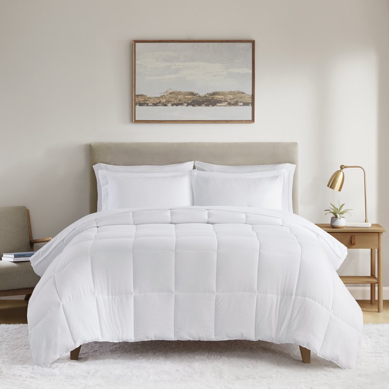 Mainstays Down Alternative Reversible Bed-in-a-Bag Set - Full, White