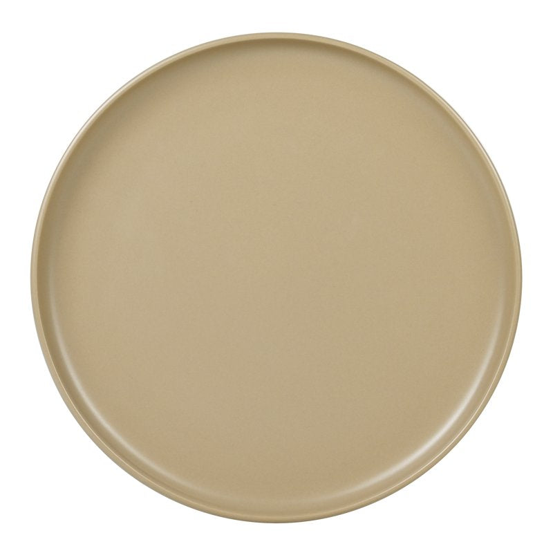 Brown Matte Stoneware Dinner Plate - 10.39 Inch