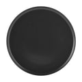 Matte Black Stoneware Dinner Plate - 10.39" Diameter
