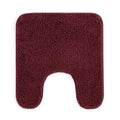 Mainstays Polyester Contour Bath Rug - Red, 20x32 in, Non-Slip, Machine Washable