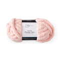 Mainstays Chunky Chenille Yarn Light Pink 31.7 yd Super Bulky Knit & Crochet