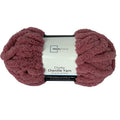 Mainstays Chunky Chenille Yarn - Rose, Super Bulky, 31.7 Yards
