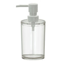 Mainstays Clear Plastic Liquid Soap Dispenser - 10 oz, Single, Bathroom & Kitchen