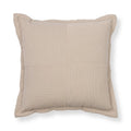 Decorative Pillow 18x18 Inches - Washed Stone Corduroy Velvet, Natural