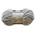 Soft Silver Bulky Chenille Yarn - 220 Yards, 100% Polyester, Craft Yarn