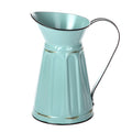 Dark Mint Metal Decorative Pitcher - Single