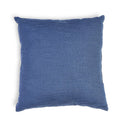 Washed Indigo 18x18 Inch Polyester Decorative Pillow - Textured Indoor Accent Cushion - Variation of THIS listing