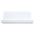 Ceramic Butter Dish with Lid - White Stoneware for Kitchen