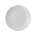 Glazed White Round Stoneware Salad Plate - 7.5 Inch