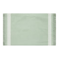 Woven Cotton Table Placemat - Hedge Green - 14" x 19"