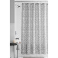 Fabric Shower Curtain - Botanical Print - 72x72 Inches - Curtain Variation