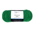 Mainstays Medium Acrylic Yarn - Green, 7 oz 397 Yards for Knitting & Crocheting