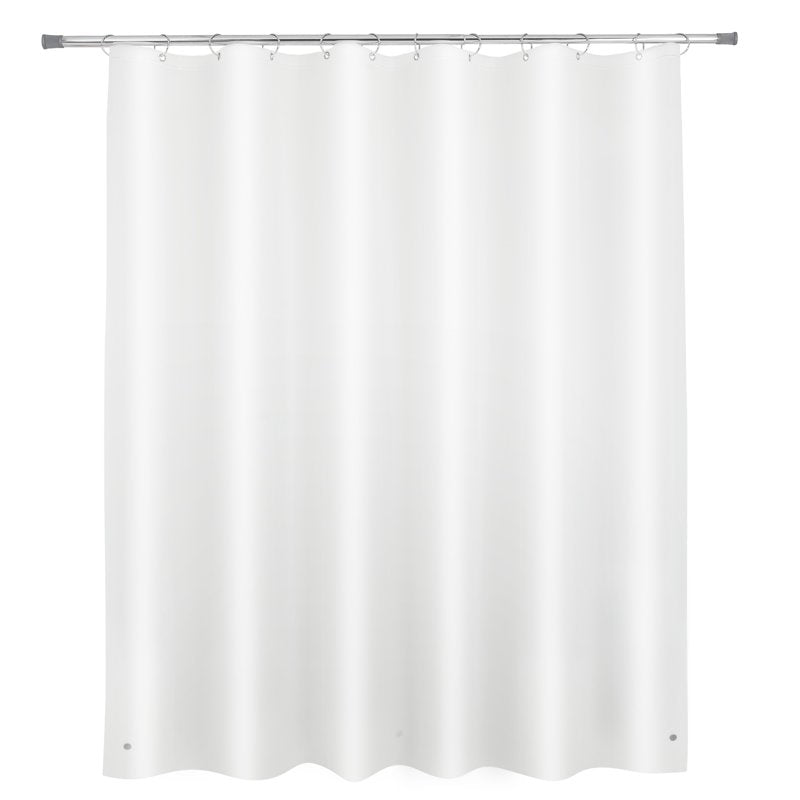 Mainstays PEVA Shower Curtain Liner - Frosty, Medium Weight, 70x71 Inches