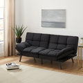 Memory Foam Futon Sofa Bed - Adjustable, Compact Design