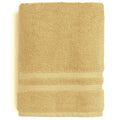 Yellow Cotton-Rich Bath Sheet 62x30 Inches - Quick-Dry & Oversized