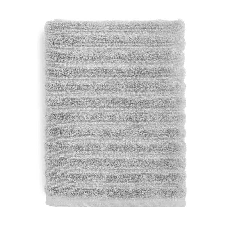Mainstays Performance Bath Towel - Soft Silver, Quick Dry & Fade Resistant