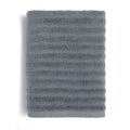 Mainstays Performance Textured Bath Towel - Grey, 54 x 30 in, Quick Dry & Fade Resistant