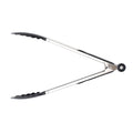 13 Inch Stainless Steel Dripless Kitchen Tongs with Silicone Grip